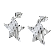 Серьги-гвоздики из нержавеющей стали 201 EJEW-K270-19P