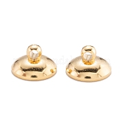 Кулон поручитель с колпачком из латунного бисера KK-H759-30B-G