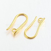 Латунь серьги крючки для серег конструкций KK-M142-02G-RS