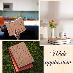 Ткань из искусственной кожи прямоугольника&nbsp;DIY-WH20032-08C