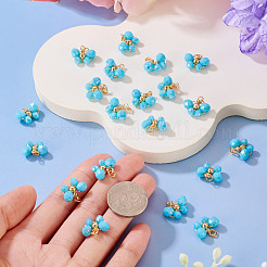 20шт стеклянные подвески&nbsp;PALLOY-TAC0216