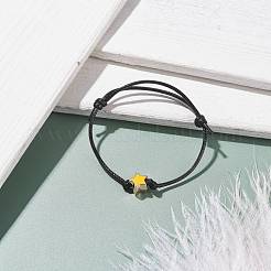 Braccialetto di cordone di perline stella&nbsp;BJEW-JB07683