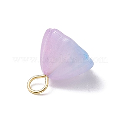 Pendentifs lotus en acrylique&nbsp;PALLOY-JF02712-07