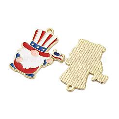 Подвески из сплава с эмалью ко дню независимости&nbsp;ENAM-V002-02B-G