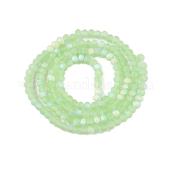Chapelets de perles en verre transparente  &nbsp;LS-EGLA-A044-T2mm-MB09