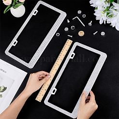 Cornici per targhe in acrilico e plastica ABS&nbsp;DIY-WH0759-03