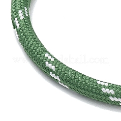 Collana con cordino rotondo avvolto con anima in poliestere&nbsp;KK-CBACFA2-03G-23