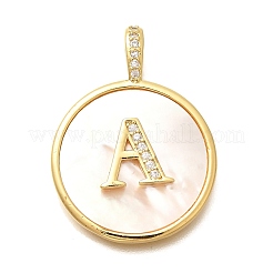 Подвески из латуни с микропаве&nbsp;KK-M309-41G