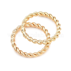 Anneaux de jonction fermés soudés en laiton&nbsp;KK-K253-15D-03G