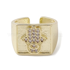 Латунные регулируемые кольца&nbsp;RJEW-K257-85A-G