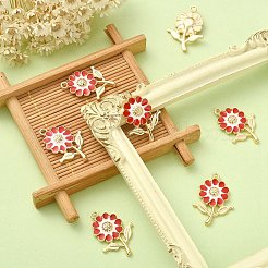 8 шт. Подвески из сплава с эмалью&nbsp;ENAM-YW0002-31D