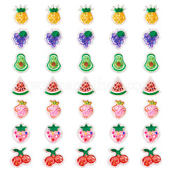 35 шт. 7 стиля ПВХ пластиковые кабошоны&nbsp;KY-TA0001-43