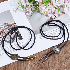 4 шт. 2-цветный ретро-подвесной сплав&nbsp;NJEW-ME0001-11B