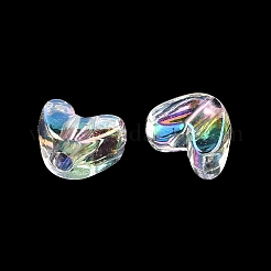 Placage uv perles acryliques transparentes&nbsp;MACR-F083-11C