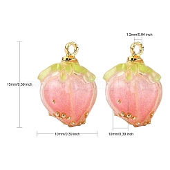 Подвески-цветы из эпоксидной смолы ручной работы&nbsp;X-KY-S163-103D