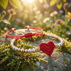 Verstellbare Armbänder aus geflochtenen&nbsp;EO3032-1