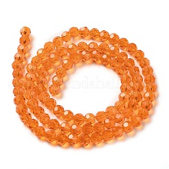 Perles en verre transparentes&nbsp;LS-EGLA-A035-T6mm-D05