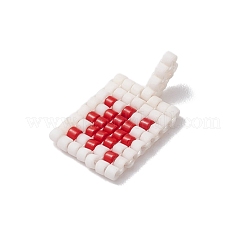 Perles de rocaille breloques en perles&nbsp;PALLOY-MZ00256-02