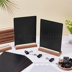 8 borsa lavagna bifacciale in legno&nbsp;AJEW-GO0004-78