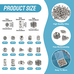 150шт 15 стиля бусины из сплава в тибетском стиле&nbsp;FIND-TA0007-99