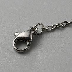 304 Kabelkettenverlängerung aus Edelstahl&nbsp;STAS-WH0001-14A-P