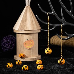 20 stücke 2 stil herbst thema handgefertigte Bunte Malerei perlen&nbsp;LAMP-LS0001-02