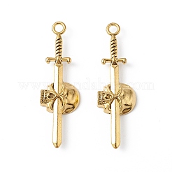 Gros pendentifs en alliage de style tibétain&nbsp;PALLOY-B011-01AG
