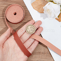 Плоский шнур из искусственной кожи из микрофибры длиной 2 м.&nbsp;FIND-WH0420-75A-02