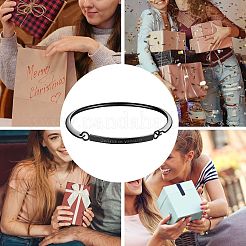 Bracelet inspirant en laiton gravé à la mode&nbsp;JB247D