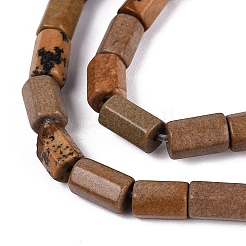Natürliches Bild Jaspis Perlen Stränge&nbsp;GG-N002-01A-13