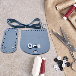 Handgefertigte Häkel-Umhängetaschen-Zubehörsets aus PU-Leder&nbsp;DIY-CL0002-52C