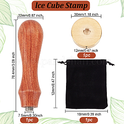 1 шт. головка штампа из латуни золотистого тона&nbsp;DIY-OC0004-51K