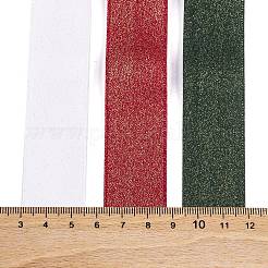 9 Yards 3 Stile Weihnachtsthema Polyester & Polycotton Bänder Sets&nbsp;SRIB-A015-01A-01