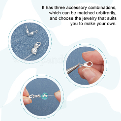 200 шт. латунные наконечники для бусин&nbsp;DIY-PH0002-96B