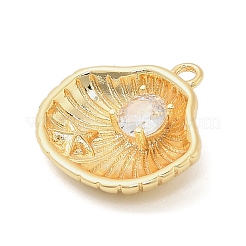 Латунные микро проложить кубического циркония подвески&nbsp;KK-I380-22G