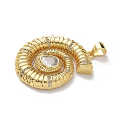 Подвески из латуни и стекла&nbsp;KK-M300-05G-01