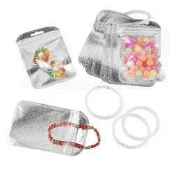 50 sachet d'emballage rectangulaire en plastique refermable&nbsp;OPP-TA0001-30A