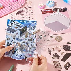 Autocollants en plastique pour animaux de compagnie&nbsp;DIY-TA0015-86