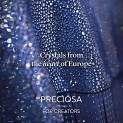 Камни preciosa® crystal hotfix с плоской основой&nbsp;Y-PRC-HSS12-40080