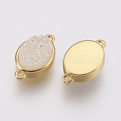 Druzy Resin Verbinder Anschlüsse&nbsp;G-F564B-16G