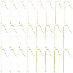100 crochet de boucle d'oreille en acier inoxydable chirurgical 316&nbsp;STAS-BBC0009-59A