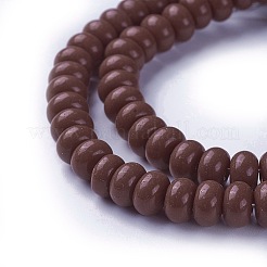 Непрозрачные сплошные цветные стеклянные бусины&nbsp;LS-GLAA-A036-H15