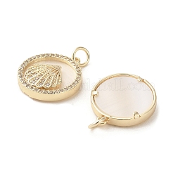 Латунные микро проложить кубического циркония подвески&nbsp;KK-P260-21G