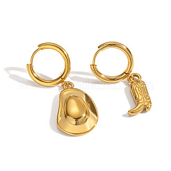 Серьги-кольца для сапог и шляпы из нержавеющей стали 304&nbsp;BW3642