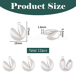 12шт латунные подвески&nbsp;KK-HS0001-83P