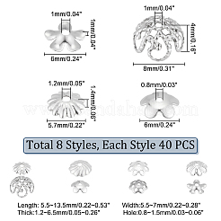 320 шт. 8 колпачка из нержавеющей стали 304&nbsp;STAS-PH0004-46