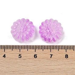 Perles en verre transparentes&nbsp;DGLA-E004-05C