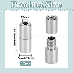 12 pz fermagli a vite in acciaio inossidabile&nbsp;STAS-BC0004-25C