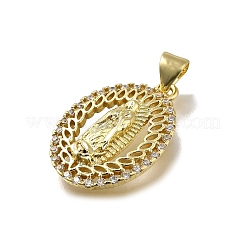 Ottone micro spianare pendenti zirconi&nbsp;KK-C090-35G-01