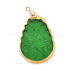 Colgantes de jade naturales&nbsp;KK-G409-04G